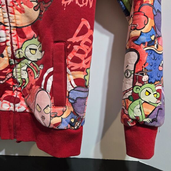 FGTeeV Derpy Bacon And Meggz  Kids Size M/L Hoodie Missing Hoodie Graphics - Picture 5 of 8